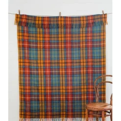 Brand new 🤩 The Grampians Goods Co. Heritage Collection Recycled Wool Scottish Tartan Blanket In Autumn 🔥 -Linen House Sales Store unnamed file 1069