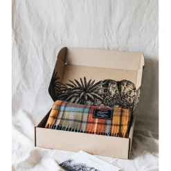 Brand new 🤩 The Grampians Goods Co. Heritage Collection Recycled Wool Scottish Tartan Blanket In Autumn 🔥 -Linen House Sales Store unnamed file 1070