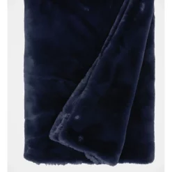 Best Pirce 🌟 Heritage Amelie Faux Fur Throw Dark Blue 😀