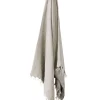 Cheap 🎁 Aura Home Vintage Linen Fringe Throw In Natural 🎁