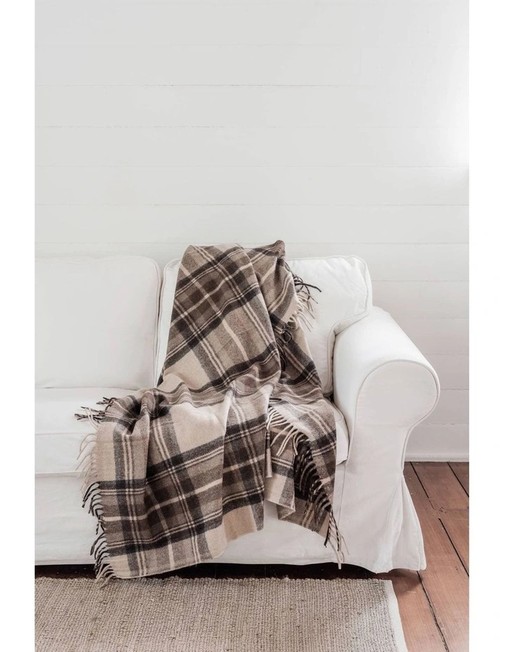 Flash Sale π The Grampians Goods Co. Heritage Collection Recycled Wool Scottish Tartan Blanket In Malt 𧨠4 Flash Sale π The Grampians Goods Co. Heritage Collection Recycled Wool Scottish Tartan Blanket In Malt 𧨠- Image 2