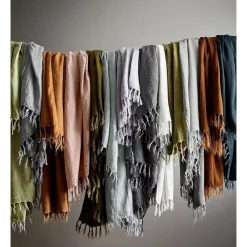 Budget π Aura Home Vintage Linen Fringe Throw In Syrah β 5 Budget π Aura Home Vintage Linen Fringe Throw In Syrah β -Linen House Sales Store unnamed file 1146