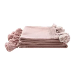 Discount 🔥 M.M Linen Birch Throw In Blush 🛒