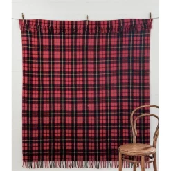 Discount ✔️ The Grampians Goods Co. Heritage Collection Recycled Wool Scottish Tartan Blanket In Rebellion ???? -Linen House Sales Store unnamed file 1192