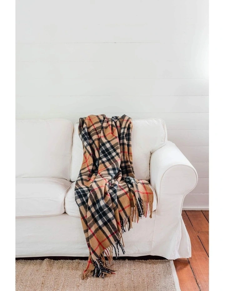 Heritage Collection Recycled Wool Scottish Tartan Blanket in Camel Best deal ???? The Grampians Goods Co. Heritage Collection Recycled Wool Scottish Tartan Blanket In Camel ???? -Linen House Sales Store unnamed file 1201