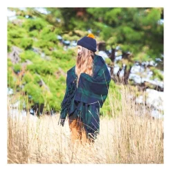 Cheap ???? The Grampians Goods Co. Heritage Collection Recycled Wool Scottish Tartan Blanket In Forest ✨ -Linen House Sales Store unnamed file 1208