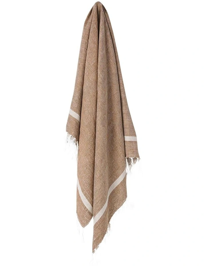 Herringbone Throw Tobacco Best Pirce ???? Aura Home Herringbone Throw Tobacco ???? -Linen House Sales Store unnamed file 1237