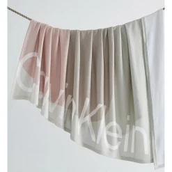 Hot Sale 😉 Calvin Klein Sculptural Block Throw Terracotta 👏