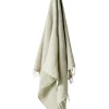 Coupon 🥰 Aura Home Vintage Linen Fringe Throw In Fennel 🧨 -Linen House Sales Store unnamed file 1261