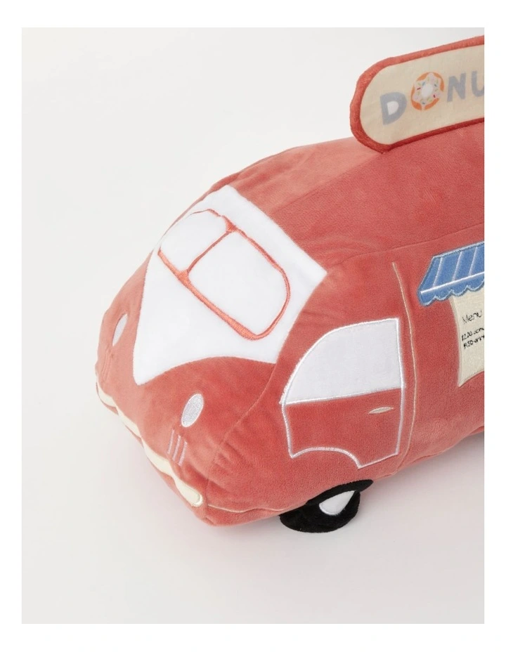 Donut Truck Velvet Cushion Red Best Pirce ???? Milkshake Donut Truck Velvet Cushion Red ???? -Linen House Sales Store unnamed file 129