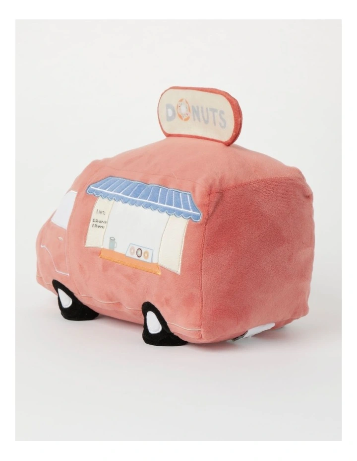 Donut Truck Velvet Cushion Red Best Pirce ???? Milkshake Donut Truck Velvet Cushion Red ???? -Linen House Sales Store unnamed file 130