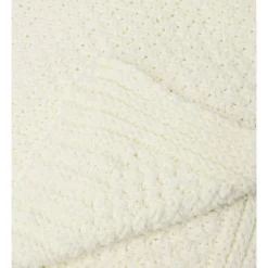 Flash Sale 😉 Heritage Lola Chenille Knitted Throw In White 🌟 -Linen House Sales Store unnamed file 1313