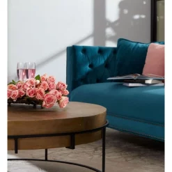 Best Pirce 👍 Koala Living Remi Velvet Cushion In Dark Green 😉 -Linen House Sales Store unnamed file 146