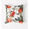 Coupon ⭐ Heritage Valencia Orange Print Cotton Cushion 50x50 Cm In White ⭐ -Linen House Sales Store unnamed file 18