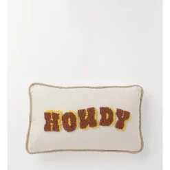 Best deal ❤️ Milkshake Howdy Breakfast Cushion 30x50 Cm In Natural 🛒