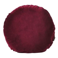 Wholesale π Aura Home Luxury Velvet 55cm Round Cushion Merlot π