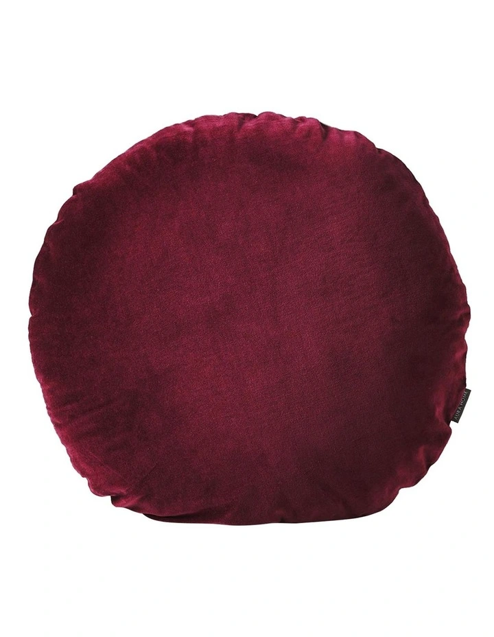 Wholesale π Aura Home Luxury Velvet 55cm Round Cushion Merlot π 3 Wholesale π Aura Home Luxury Velvet 55cm Round Cushion Merlot π