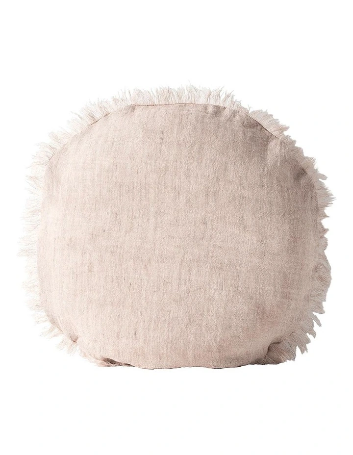 Deals π Aura Home Vintage Linen Fringe 45cm Round Cushion In Shell β€οΈ 3 Deals π Aura Home Vintage Linen Fringe 45cm Round Cushion In Shell β€οΈ