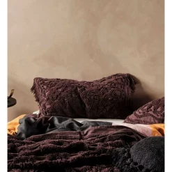 Deals ⭐ Linen House Somers European Pillow Case Espresso ❤️ -Linen House Sales Store unnamed file 283