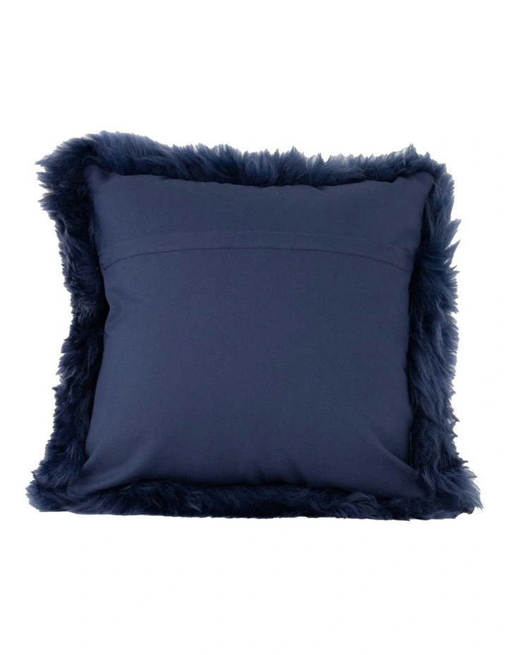 Promo π― Naturally Sheepskins New Zealand Sheepskin Cushion Cover In Navy π 4 Promo π― Naturally Sheepskins New Zealand Sheepskin Cushion Cover In Navy π - Image 2