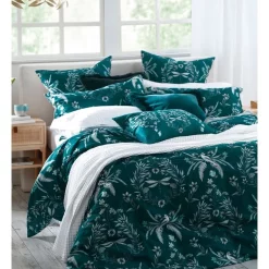 Promo 🎁 M.M Linen Jardin Cushion In Teal 🔔 -Linen House Sales Store unnamed file 345