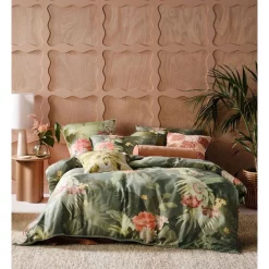 Outlet 👏 Linen House Matira Cushion In Green 🔔 -Linen House Sales Store unnamed file 364