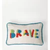 Hot Sale 🎁 Art Series X Sophie Beer Brave Rope Braid Cushion 50x30 Cm In Multi 🔥