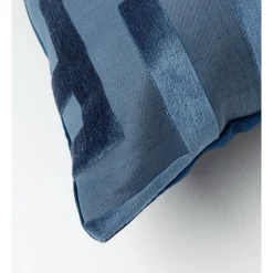 Coupon ???? Heritage Sophocles Grecian Pattern Velvet Cushion 50x50cm In Navy ???? -Linen House Sales Store unnamed file 44