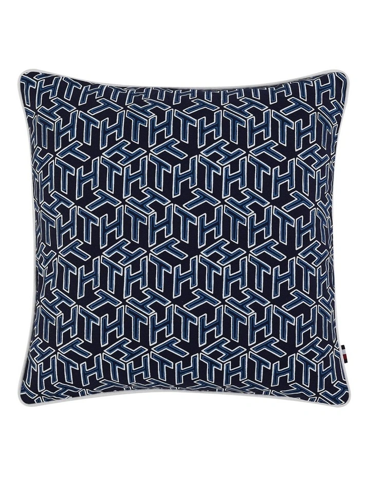Island Monogram Cushion in Navy Deals ???? Tommy Hilfiger Island Monogram Cushion In Navy ???? -Linen House Sales Store unnamed file 442