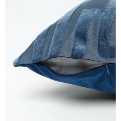 Coupon ???? Heritage Sophocles Grecian Pattern Velvet Cushion 50x50cm In Navy ???? -Linen House Sales Store unnamed file 45