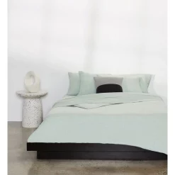 Coupon ???? Calvin Klein Colourblock Rib Logo Cushion In Grey/Black ???? -Linen House Sales Store unnamed file 504