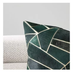 Best Sale ✨ Koala Living Leaf Leather Cushion In Multi ✨ -Linen House Sales Store unnamed file 551