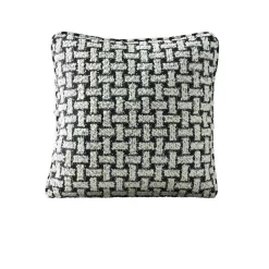 Discount ❤️ Koala Living Arlo Boucle Cushion In Charcoal And Cream ⌛
