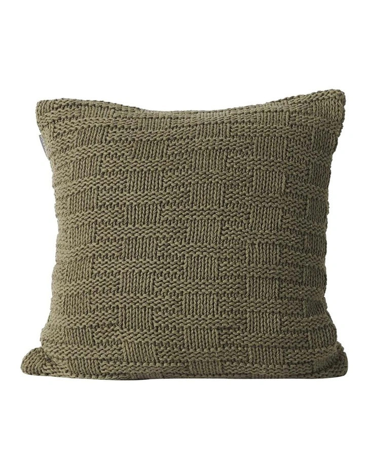 Best Sale π Aura Home Basket Weave Cushion Khaki π 3 Best Sale π Aura Home Basket Weave Cushion Khaki π