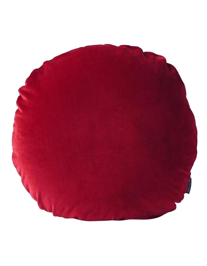 Luxury Velvet 55cm Round Cushion Auburn Best reviews of ???? Aura Home Luxury Velvet 55cm Round Cushion Auburn ???? -Linen House Sales Store unnamed file 620