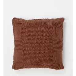 Cheapest 🧨 Australian House & Garden Bayside Knitted Cushion Raw Umber 🔔
