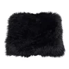 Budget 😀 Naturally Sheepskins New Zealand Sheepskin Cushion Cover Black 🎉 -Linen House Sales Store unnamed file 687