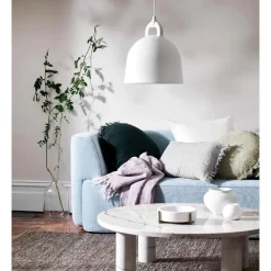 Budget ???? Aura Home Vintage Linen Fringe 55cm Round Cushion In Storm ???? -Linen House Sales Store unnamed file 734