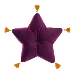 New 🧨 Linen House Kids Super Nova Cushion In Grape 😀