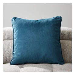 Promo 💯 Koala Living Remi Velvet Cushion Peacock Blue 🎁 -Linen House Sales Store unnamed file 877