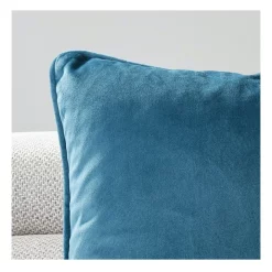 Promo 💯 Koala Living Remi Velvet Cushion Peacock Blue 🎁 -Linen House Sales Store unnamed file 878