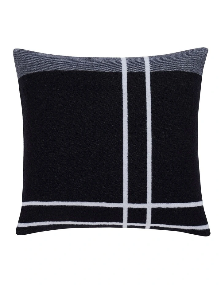 Reversible Plaid Logo Pillow in Anthracite Hot Sale ???? Calvin Klein Reversible Plaid Logo Pillow In Anthracite ❤️ -Linen House Sales Store unnamed file 88