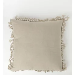 Outlet ⭐ Australian House & Garden Moreton Tassle Linen Square Cushion Natural 🔔