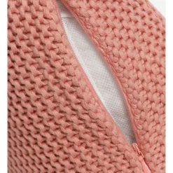 New 😍 Vue Melaky Knitted With Tassels Cushion Pink Clay 👏 -Linen House Sales Store unnamed file 897