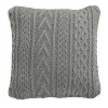 Wholesale ✨ Innovatec Sakura Light Grey Cable Knit Cushion 👍