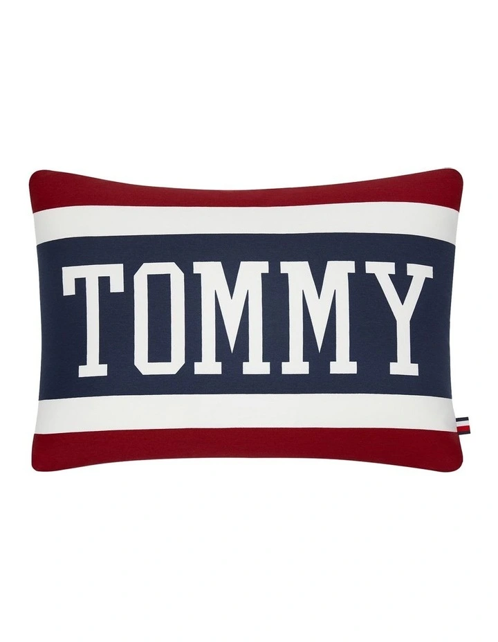 Brand new π Tommy Hilfiger Varsity Stripe Cushion In Red/White/Blue β€οΈ 3 Brand new π Tommy Hilfiger Varsity Stripe Cushion In Red/White/Blue β€οΈ