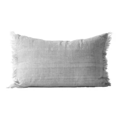 Top 10 ???? Aura Home Vintage Linen Fringe Rectangle Cushion In Smoke ????