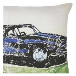 Cheapest 🎁 Bromley Vintage Car Cushion Blue 😉 -Linen House Sales Store unnamed file 970