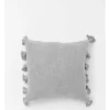 Buy 🔥 Vue Monarch Tassled Cushion 50x50 Cm In Grey 🔔